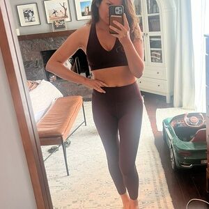 GAP Fit Deep Burgundy Activewear Set